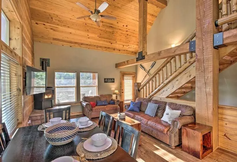 Lovely Garfield Cabin W/ Direct Beaver Lake Access