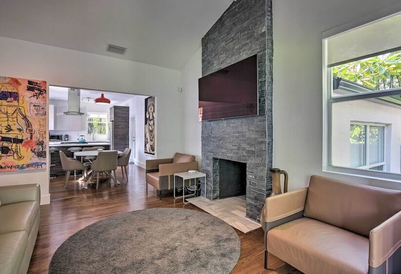 Modern Miami Villa W/ Pool Oasis ~ 5 Mi To Beach!