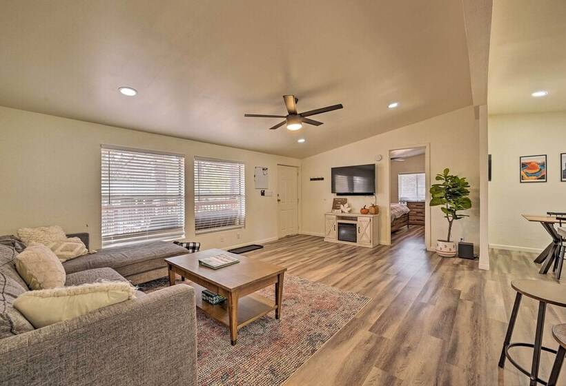 Munds Park Cabin W/ Wraparound Deck & Grill!