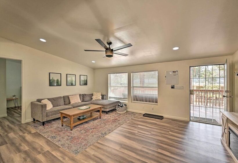 Munds Park Cabin W/ Wraparound Deck & Grill!