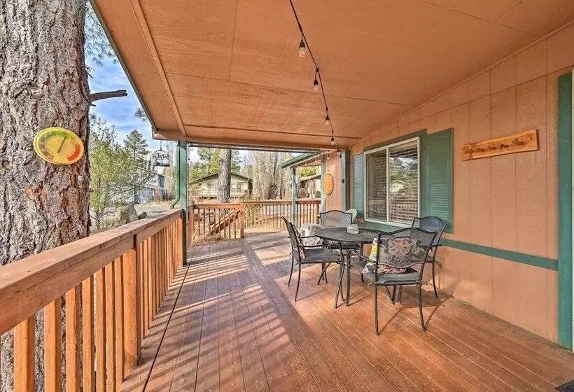 Munds Park Cabin W/ Wraparound Deck & Grill!