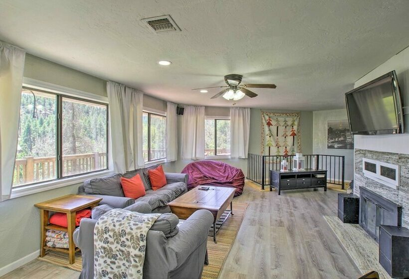 Peaceful Payson Cabin W/ Deck & Mtn Views!