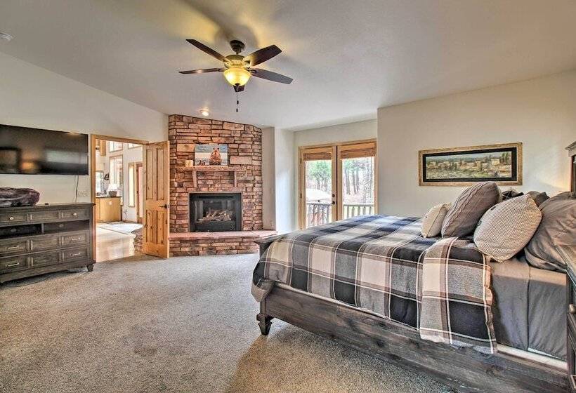 Family Friendly Show Low Cabin W/ Deck & Game Room
