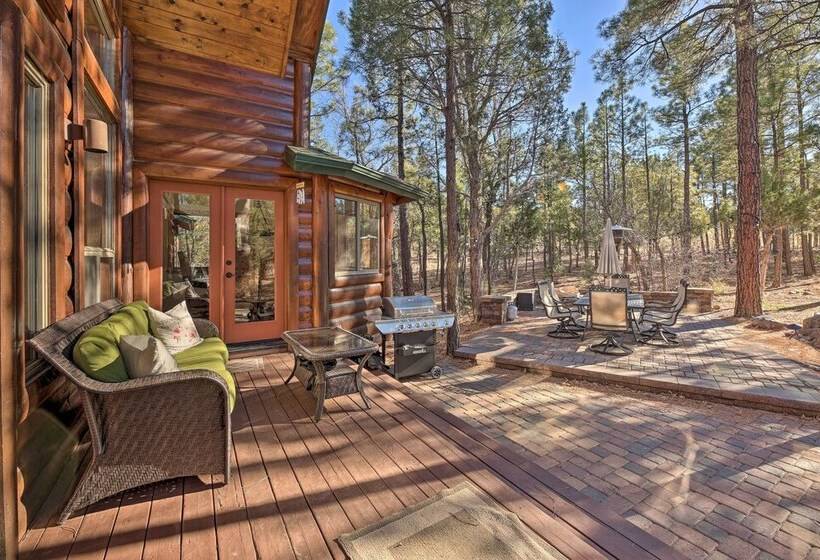 Family Friendly Show Low Cabin W/ Deck & Game Room