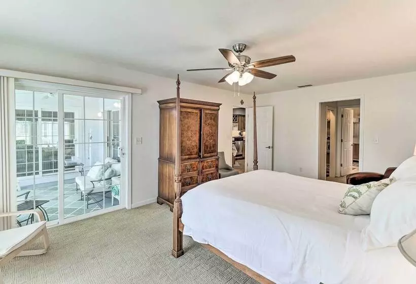 Sunny Lewes Home W/ Sunroom, Deck & Pond View