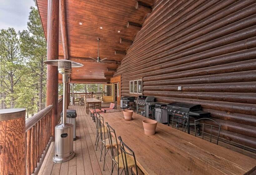 Grand Mountain Retreat In Angel Fire W/ Game Room!