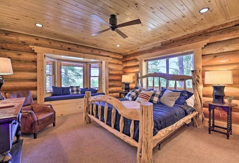 Grand Mountain Retreat In Angel Fire W/ Game Room!