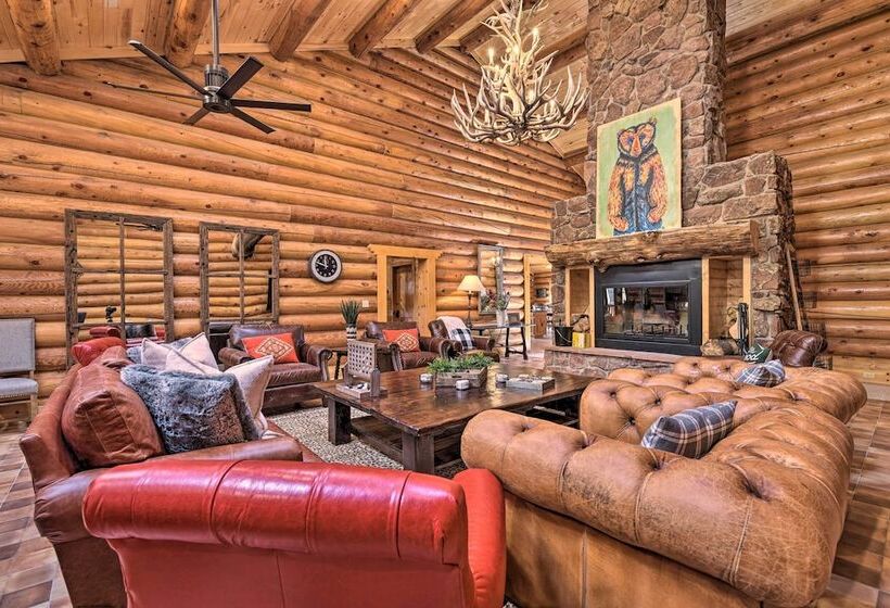 Grand Mountain Retreat In Angel Fire W/ Game Room!