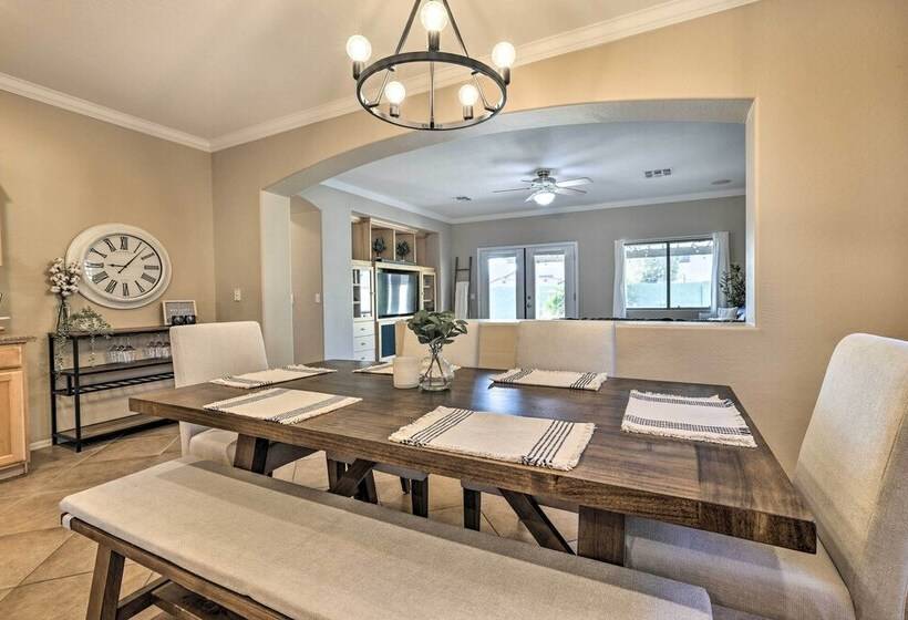 Sun Dappled Goodyear Home: Fire Pit, Pool, Patio