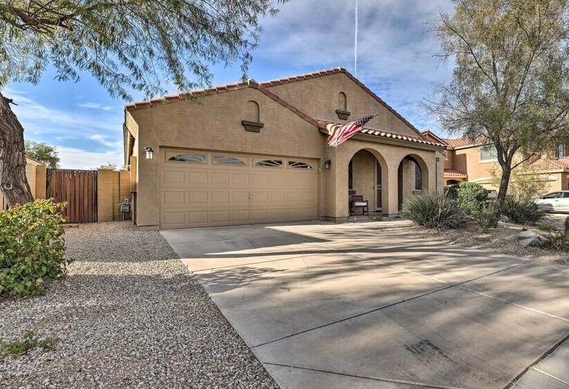 Sun Dappled Goodyear Home: Fire Pit, Pool, Patio