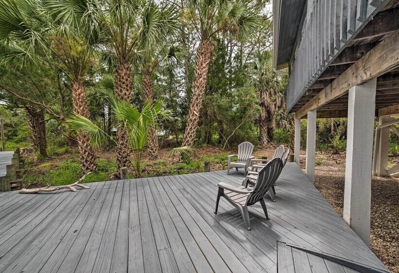 Breezy St George Island Escape W/ Private Dock!