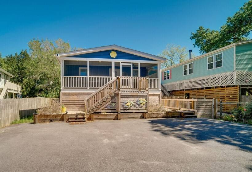 Charleston Home W/ Porch 3 Mi To Folly Beach!