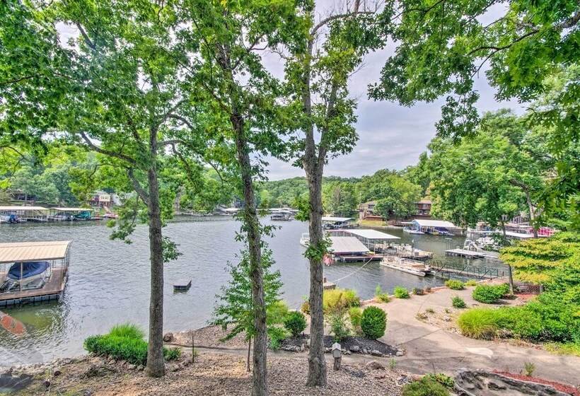 Lakefront Rocky Mount Escape W/ Dock & Grill!