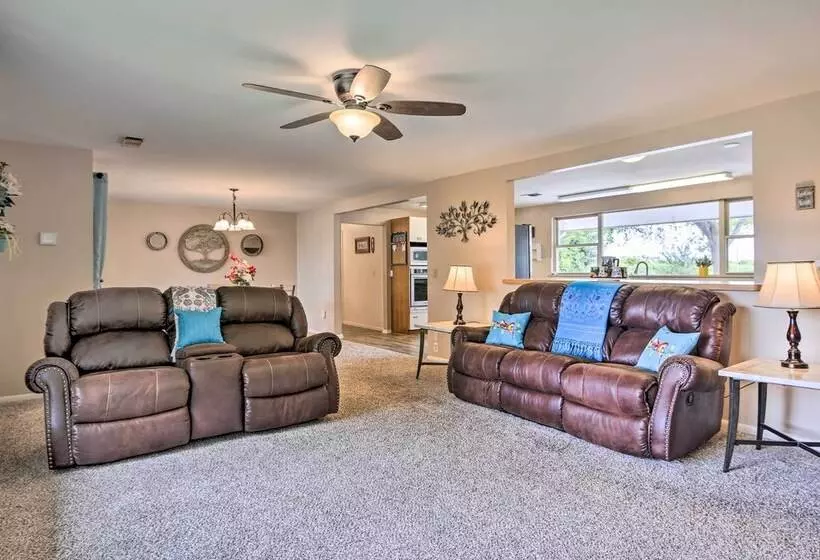 Riverfront Family Home: Yard, Orchard, Dock!