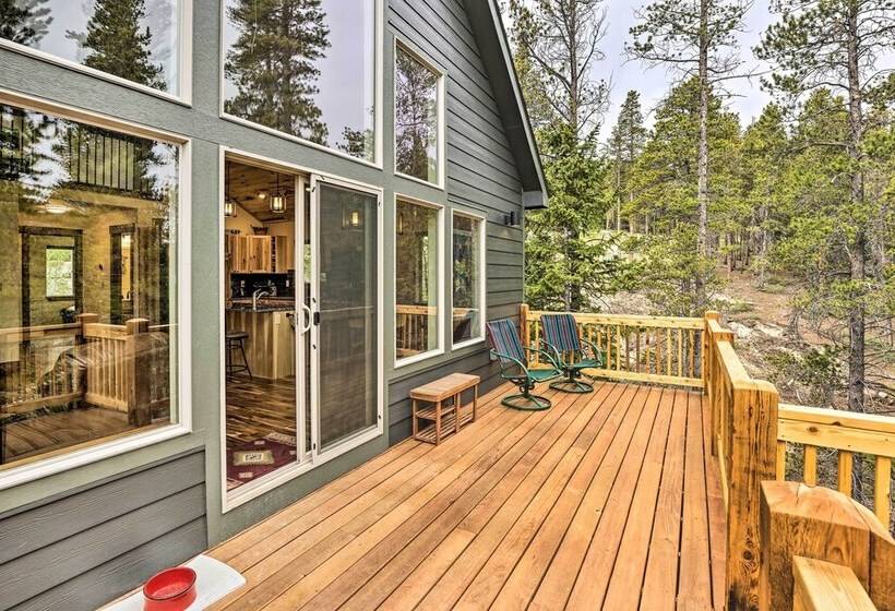 Rocky Mountain Alma Cabin With Deck & Hot Tub!