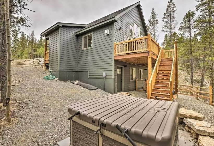 Rocky Mountain Alma Cabin With Deck & Hot Tub!