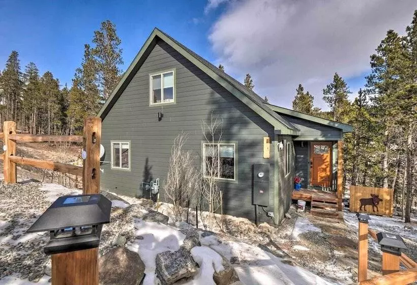 Rocky Mountain Alma Cabin With Deck & Hot Tub!