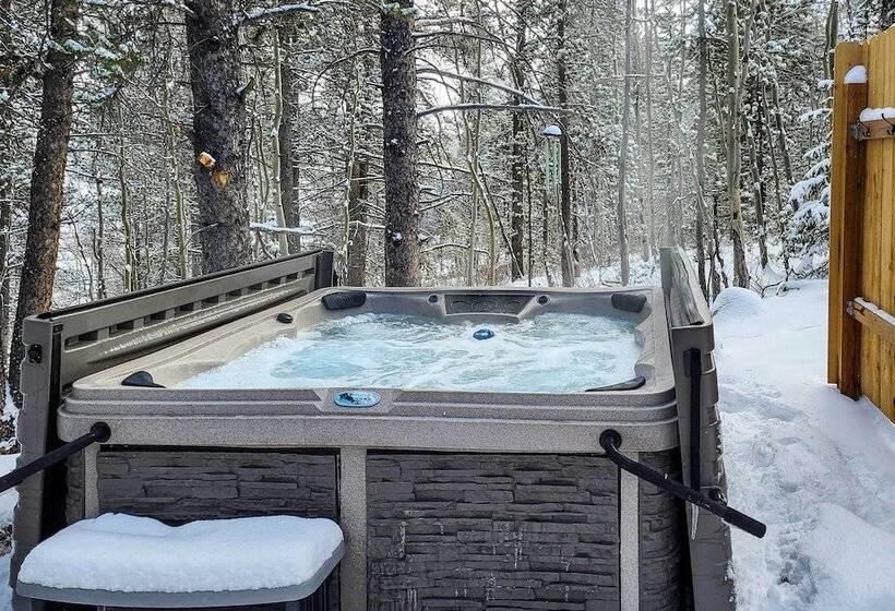 Rocky Mountain Alma Cabin With Deck & Hot Tub!