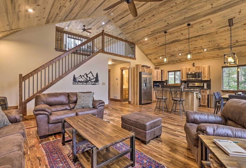 Rocky Mountain Alma Cabin With Deck & Hot Tub!