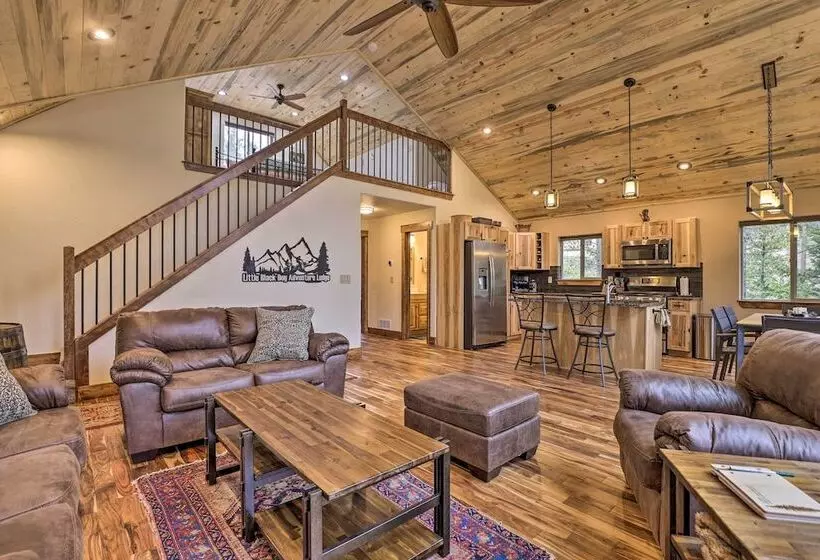 Rocky Mountain Alma Cabin With Deck & Hot Tub!