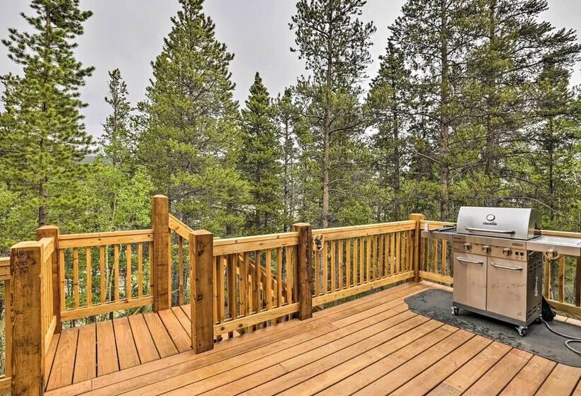 Rocky Mountain Alma Cabin With Deck & Hot Tub!