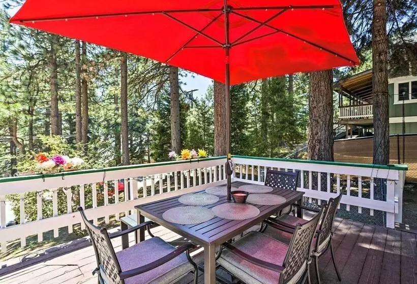 Running Springs A Frame W/ Deck & Mtn Views!