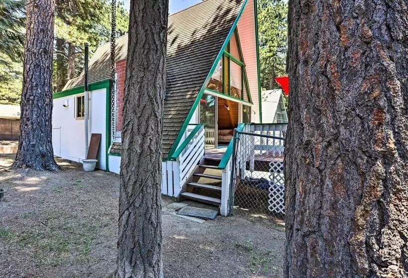 Running Springs A Frame W/ Deck & Mtn Views!