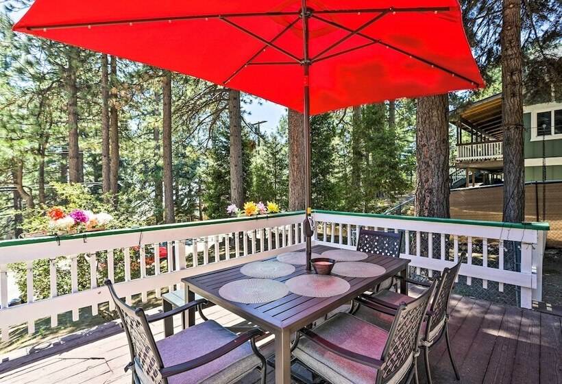 Running Springs A Frame W/ Deck & Mtn Views!