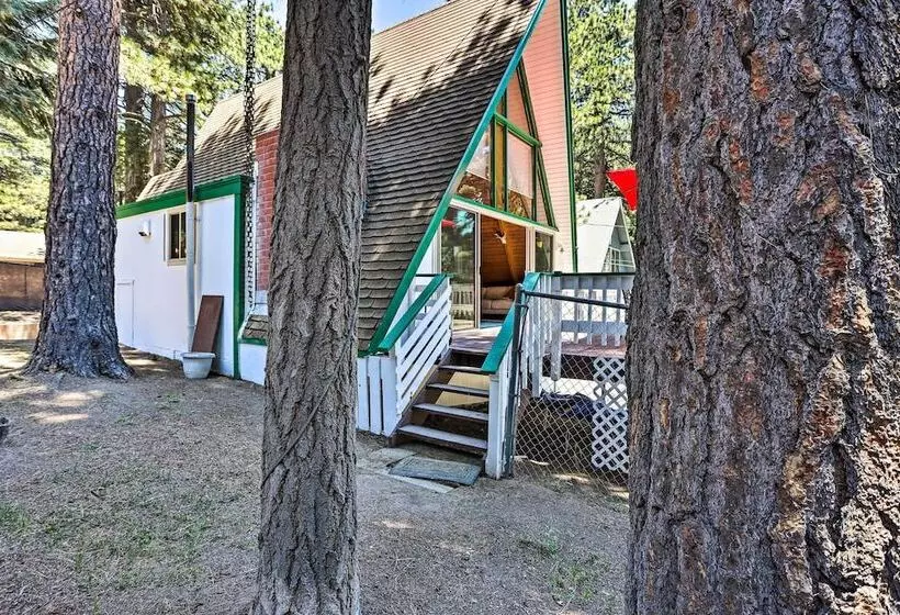 Running Springs A Frame W/ Deck & Mtn Views!