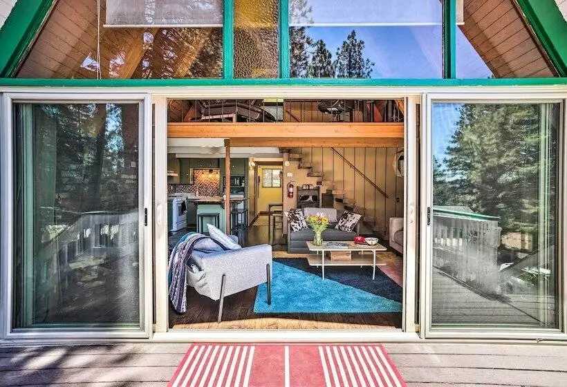 Running Springs A Frame W/ Deck & Mtn Views!