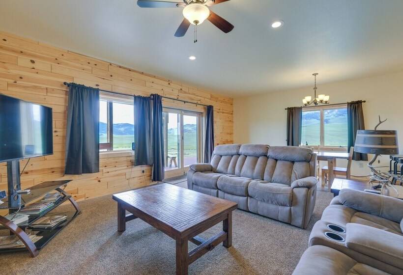 Rural Divide Cabin W/ Mountain Views!