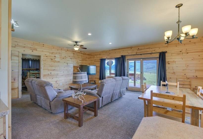 Rural Divide Cabin W/ Mountain Views!