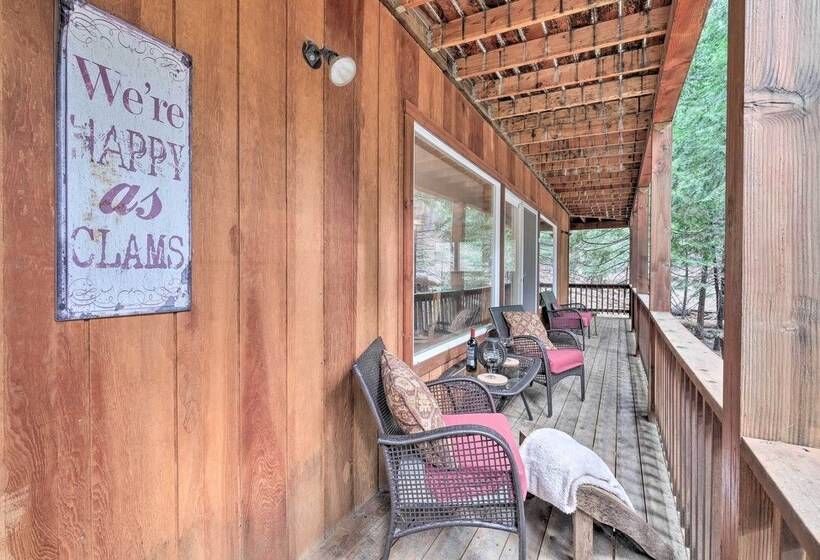 Walk To Big Trees State Park: Cabin W/ Deck!