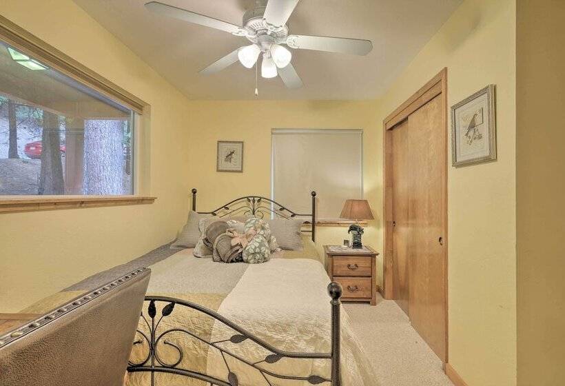 Walk To Big Trees State Park: Cabin W/ Deck!