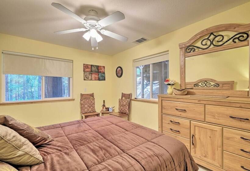 Walk To Big Trees State Park: Cabin W/ Deck!