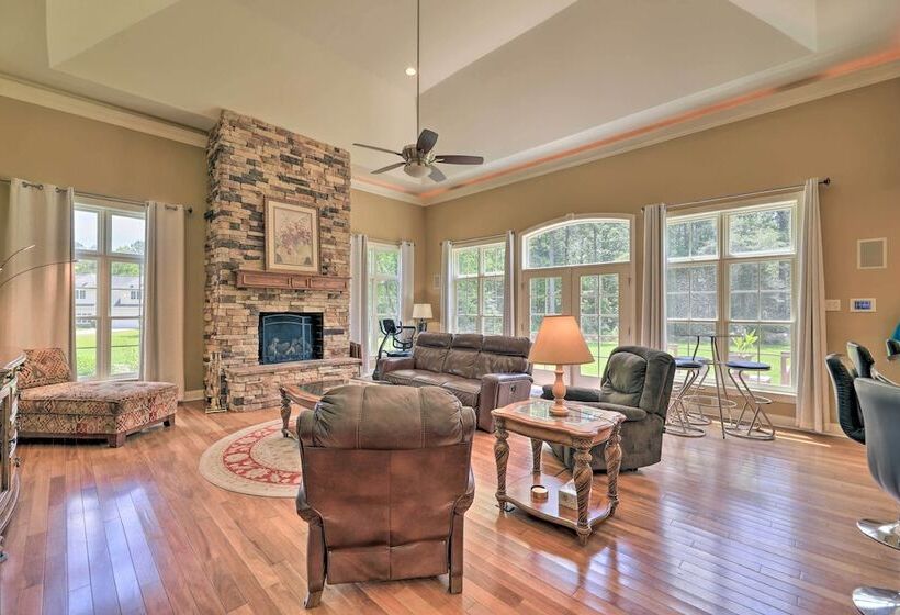 Spacious Trenton Home W/ Pond On 20 Acres!