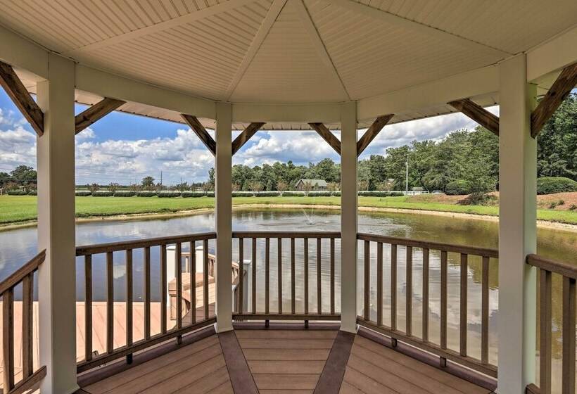 Spacious Trenton Home W/ Pond On 20 Acres!