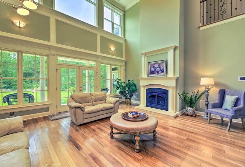 Spacious Trenton Home W/ Pond On 20 Acres!