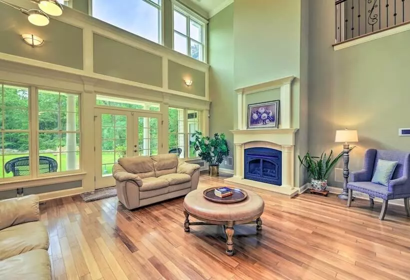 Spacious Trenton Home W/ Pond On 20 Acres!