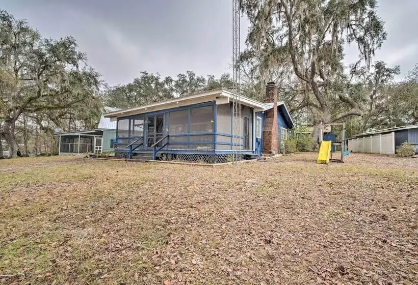 Unplugged Withlacoochee Riverfront Retreat!