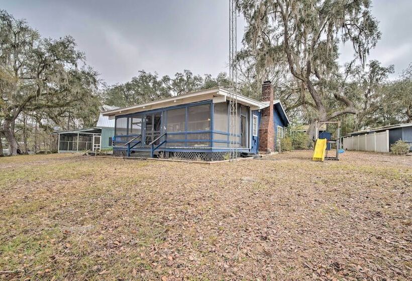 Unplugged Withlacoochee Riverfront Retreat!