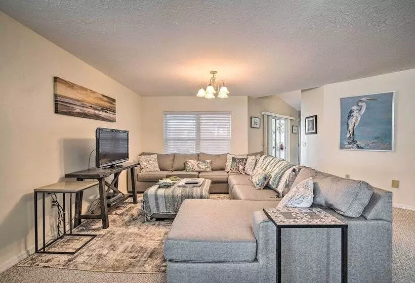 Waterfront Home W/ Dock, Kayaks, Pool + More!