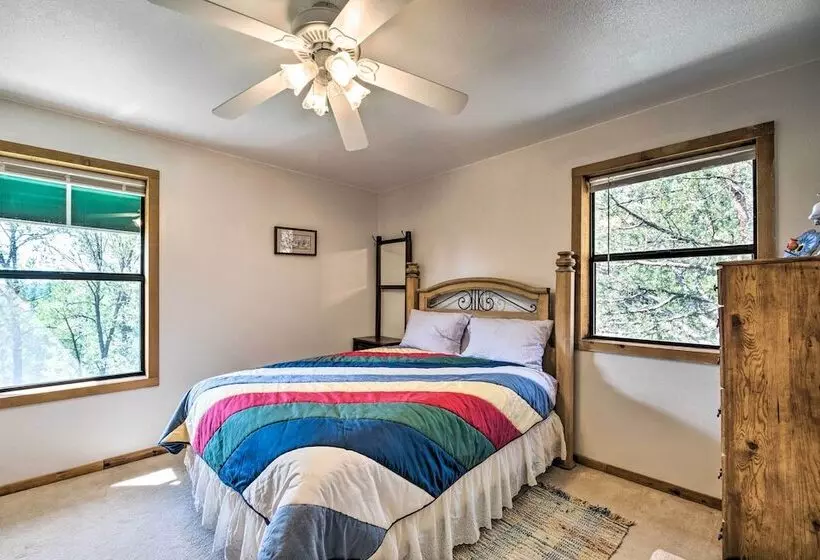 Alto Home W/ Deck & Views ~ 15 Mi To Ski Apache!