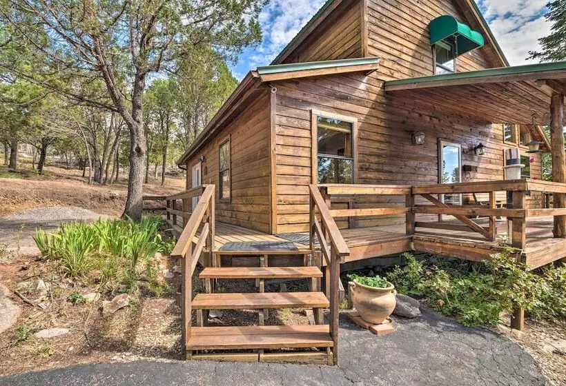 Alto Home W/ Deck & Views ~ 15 Mi To Ski Apache!