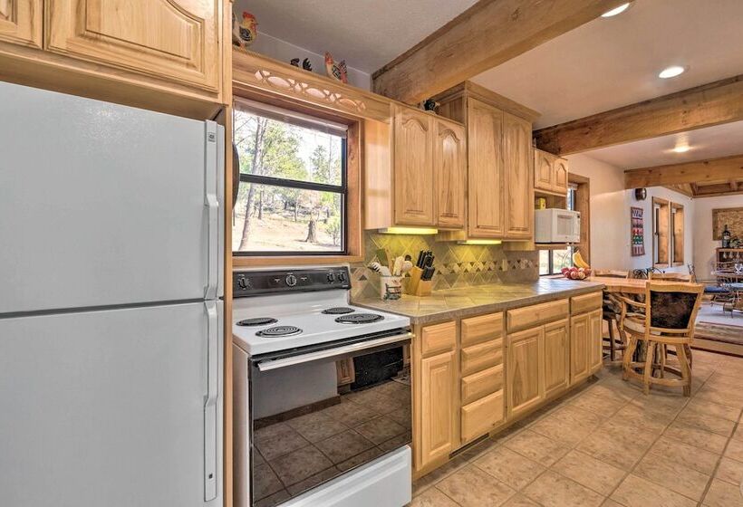 Alto Home W/ Deck & Views ~ 15 Mi To Ski Apache!