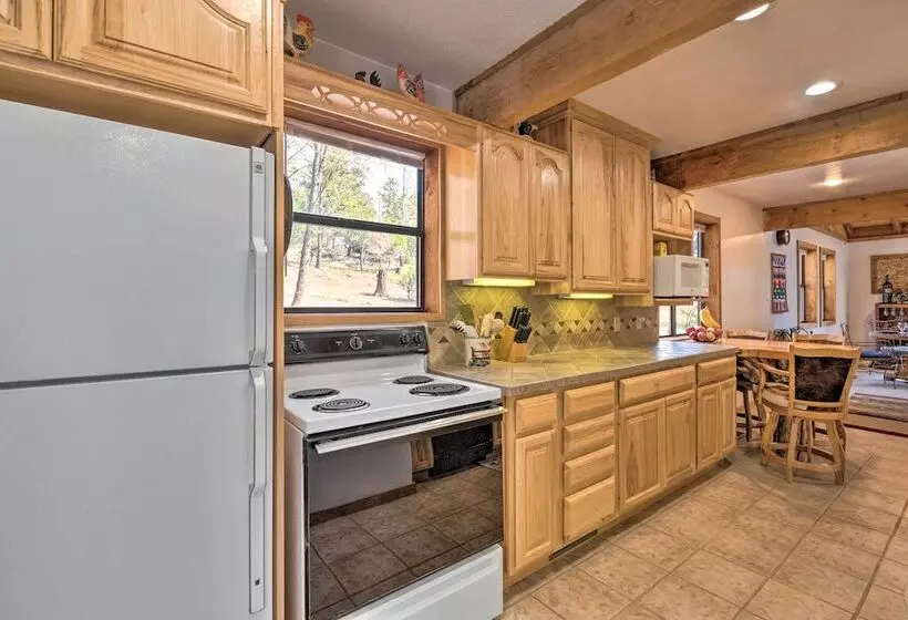 Alto Home W/ Deck & Views ~ 15 Mi To Ski Apache!