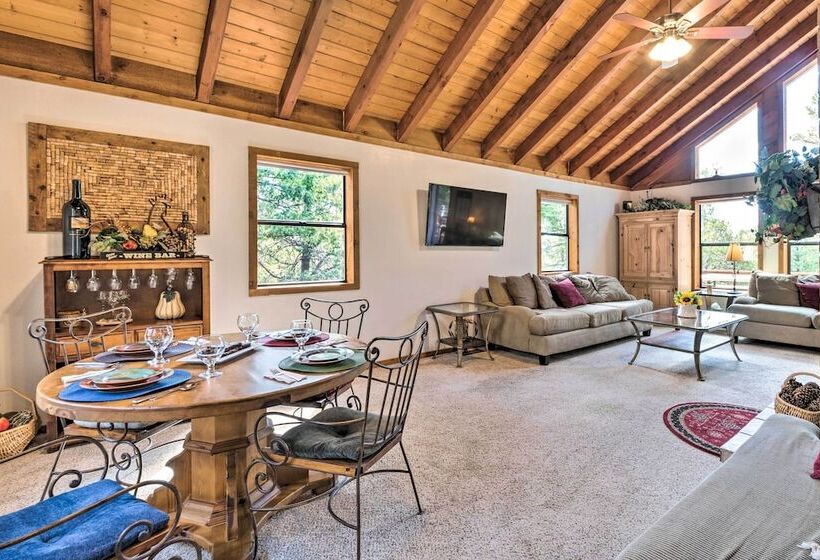 Alto Home W/ Deck & Views ~ 15 Mi To Ski Apache!