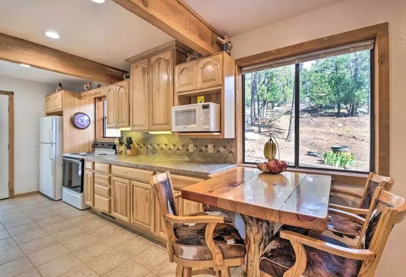 Alto Home W/ Deck & Views ~ 15 Mi To Ski Apache!