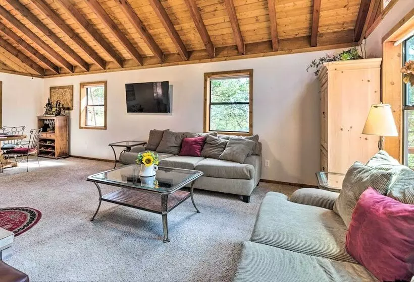 Alto Home W/ Deck & Views ~ 15 Mi To Ski Apache!