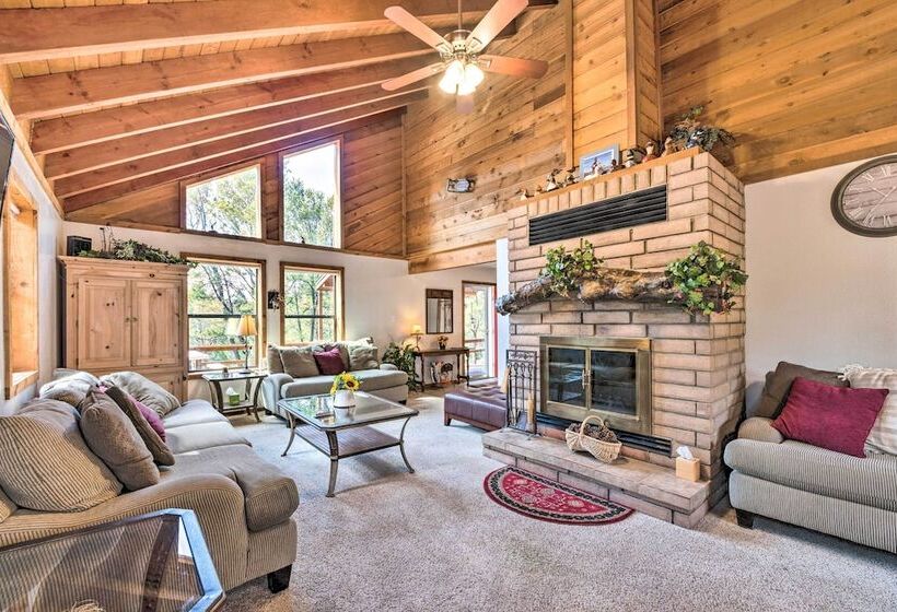 Alto Home W/ Deck & Views ~ 15 Mi To Ski Apache!